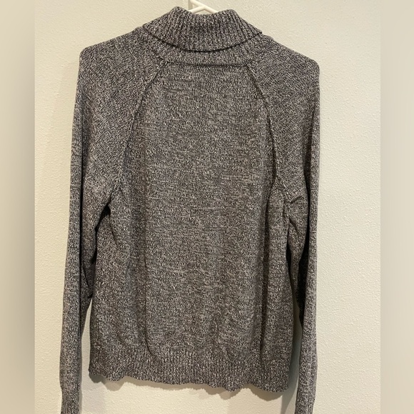 Gray Karen Scott heathered turtleneck sweater. Size XL - Picture 5 of 5